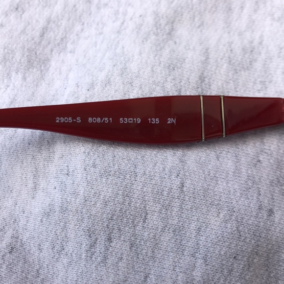 Persol red sunglasses - Picture 8 of 12